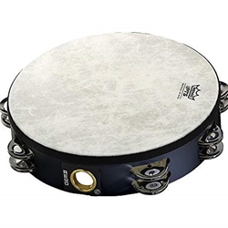 TA-5208-70 Fiberskyn Tambourine (8",quadura black) . Remo