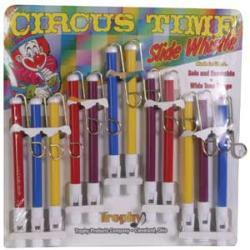 Trophy Music Co SLIDEWHISTLE Circus Time Slide Whistle