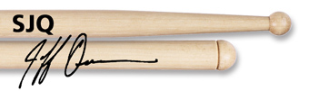 SJQ Jeff Queen Solo Snare Sticks Drum Sticks . Vic Firth