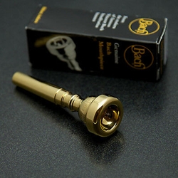 3491EW186 Bach Cornet 1E Gold Mouthpiece