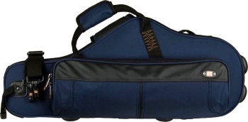 Pro-tec PB304CTBX Contoured Alto Saxophone Pro Pac Case (blue) . Protec