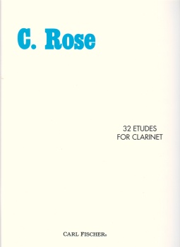 Etudes (32) . Clarinet . Rose