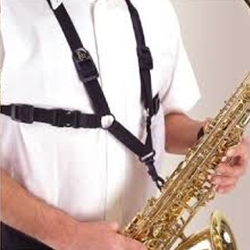 BG France S43SH Saxophone Harness (Men XL, snap hook) . BG