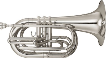 YBH-301S Bb Marching Baritone Outfit (silver plated) . Yamaha