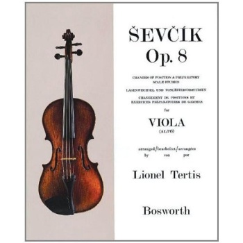 Changes of Position and Preparatory Scale Studies op. 8 . Viola . Sevcik