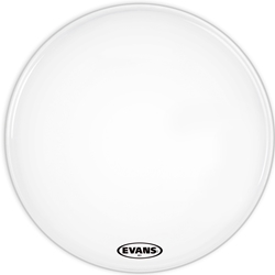 BD30MX2W MX2 White Marching Bass Drum Head (30") . Evans