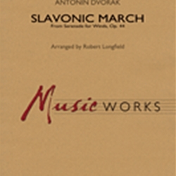 Slavonic March (from serenade for winds op.44) . Concert Band . Dvorak