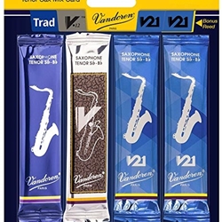 SAXMIXT25 Tenor Saxophone #2.5 Reed Mix Card . Vandoren