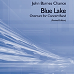 Blue Lake . Concert Band . Chance