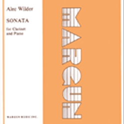 Sonata . Clarinet and Piano . Wilder