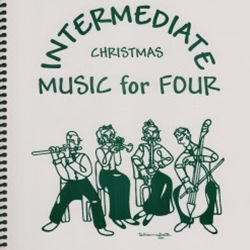 Intermediate Christmas Music for Four . String Quartet . Various