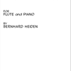 Five Short Pieces . Flute and Piano . Heiden