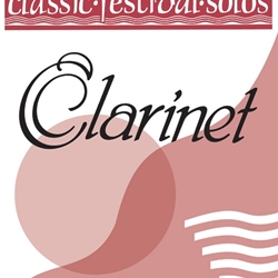 Classic Festival Solos v.1 (piano accompaniment) . Clarinet and Piano . Various