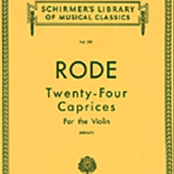 Caprices (24) . Violin . Rode Strmth