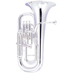 John Packer Ltd JP274S Euphonium Outfit (compensating, silver plated) . John Packer