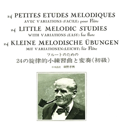 Little Melodic Studies (24) . Flute . Moyse