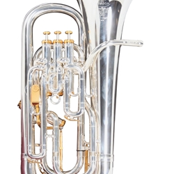 Besson BE2052-2-0 Prestige Bb Euphonium Outfit (silver plated) . Buffet