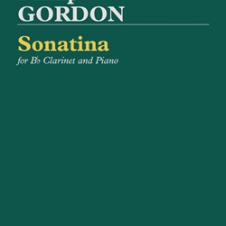 Sonatina . Clarinet and Piano . Gordon