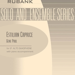 Estilian Caprice . Alto Saxophone and Piano . Paul