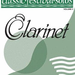 Classic Festival Solos v.2 . Clarinet . Various