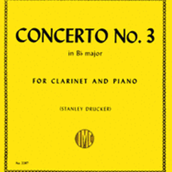 Concerto No.3 in Bb Major . Clarinet and Piano . Stamitz