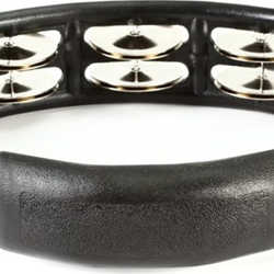 LatinPercussion LP150 Cyclops Hand Geld Tambourine (steel jingles) . LP