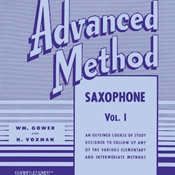 Rubank Advanced Method v.1 . Saxophone . Voxman/Gower