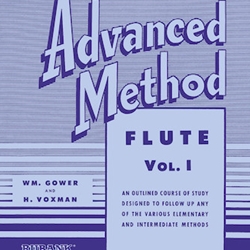 Rubank Advanced Method v.1 . Flute/Piccolo . Voxman/Gower