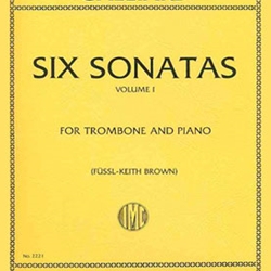 Sonatas (6) v.2 . Trombone and Piano . Galliard