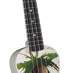 DU-132 Maple Soprano Ukulele (palm tree) . Diamond Head.