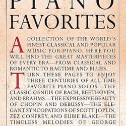 The Library of Piano Favorites . Piano . Various