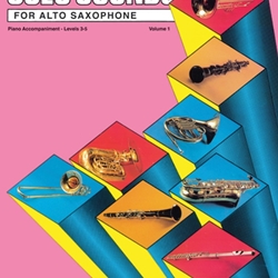 Solo Sounds v.1 (levels 3-5, piano accompaniment) . Alto Saxophone . Various