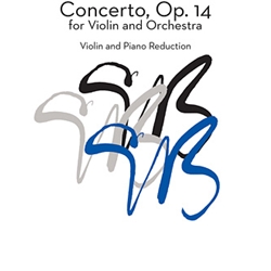 Concerto Op.14 (corrected revised edition) . Violin and Piano Reduction) . Barber