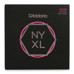 NYXL45100 NYXL Bass Guitar Strings (40/100, long scale) . D'Addario