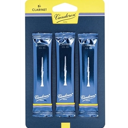 CR1025/3V Clarinet #2.5 Reeds (3 pack) . Vandoren