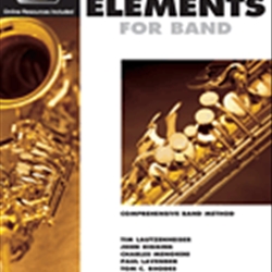 Essential Elements for Band w/EEI v.1 . Alto Saxophone . Various