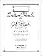 Chorales (16) . 2nd Flute . Bach