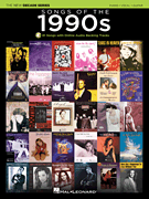 Songs of the 1990s w/ Audio Backing Tracks . Piano (PVG) . Various