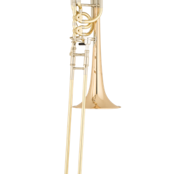 TBQ36GR Q Series Bass Trombone Outfit (gold brass bell) . Shires