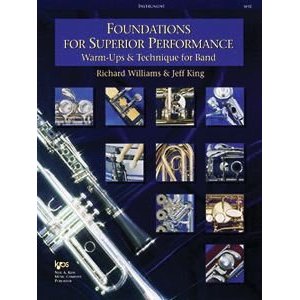 Foundations for Superior Performance . Euphonium (trebel clef) . Williams/King