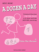 A Dozen A Day v.Mini Book . Piano . Burnam