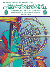 Christmas Duets for All . Trombone/Baritone B.C/Bassoon/Tuba . Various