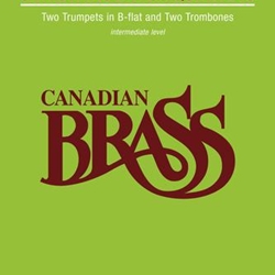 Canadian Brass Christmas Brass Quartets . Trumpet 1 . Various
