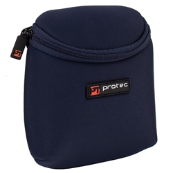 Pro-tec N265BX Alto Sax/Clarinet/Trombone Mouthpiece Pouch (3 piece,blue) . Protec