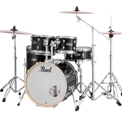 EXX705N/C31 Export EXX 5-Piece Drum Set w/ 830 Hardware Pack (jet black) . Pearl