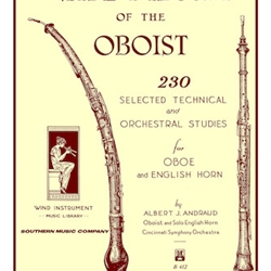 Vade Mecum of the Oboist (Technical & Orchestral Studies) . Oboe . Andraud