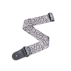 50H10 Snake SKin Guitar Strap . D'Addario