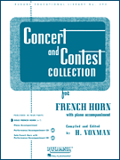 Concert and Contest Collection (solo book) . French Horn . Various