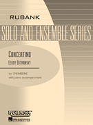 Concertino . Trombone and Piano . Ostransky