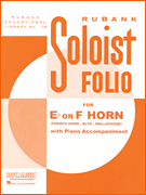 Soloist Folio . French Horn and Piano . Various